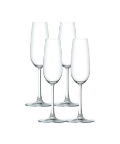 Corelle dinnerware platesplates Matera Champagne Flutes (4-Pieces), 7-ounce, dishwasher safe