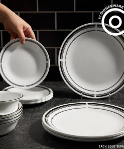 Alternative view of Corelle dinnerware platesplates Brasserie 10.25 Dinner Plates, 6-pack