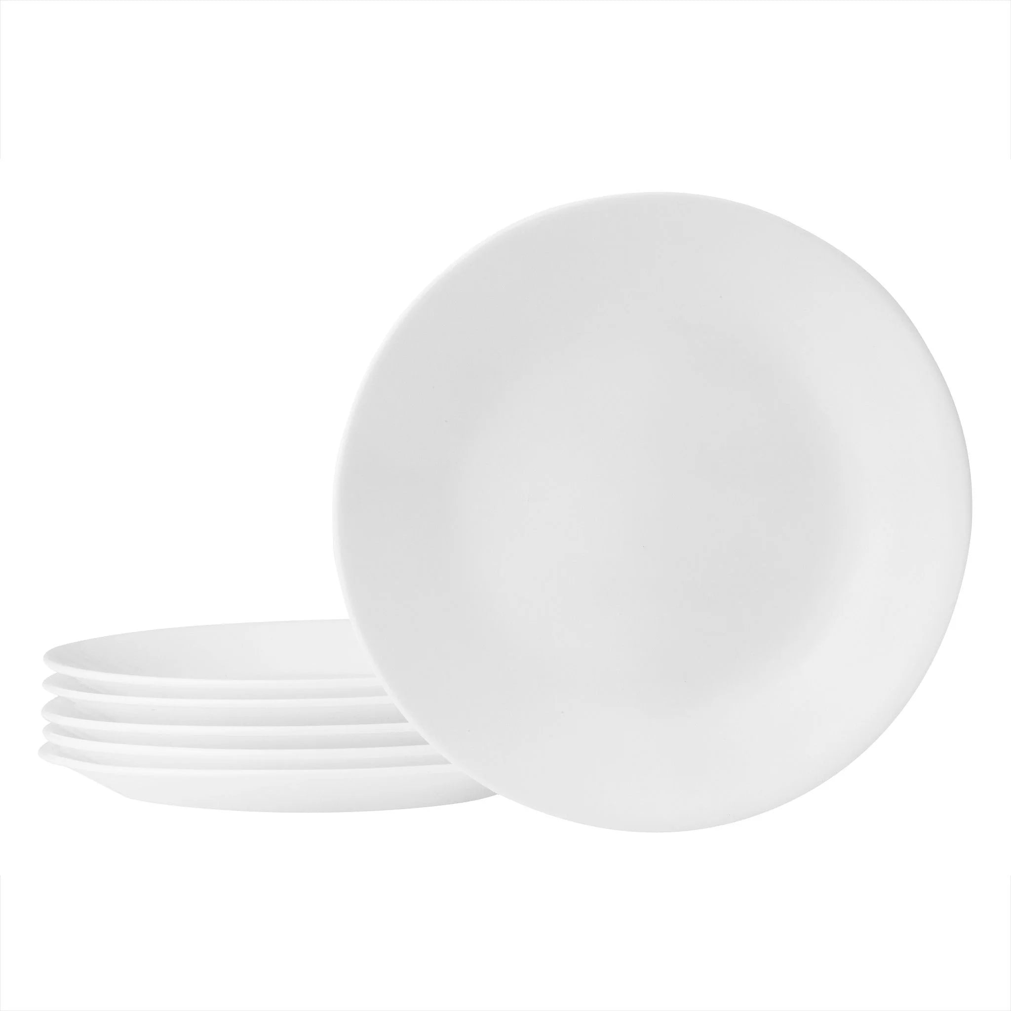 Corelle dinnerware platesplates Winter Frost White 6.75 Appetizer Plates, 6-pack