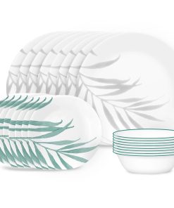Corelle dinnerware platesplates Solar Print 18-piece Dinnerware Set, Service for 6, EXCLUSIVE