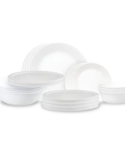 Corelle dinnerware platesplates Winter Frost White 20-piece Dinnerware Set, Service for 4