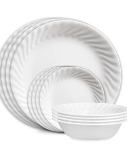 Corelle dinnerware platesplates Enhancements 12-piece Dinnerware Set, Service for 4