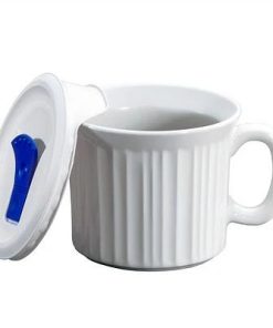 Corelle dinnerware platesplates French White Corelle 20-ounce Meal Mug Corelle with Vented Lid