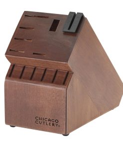 Alternative view of Corelle dinnerware platesplates Signature Edge Walnut 13-piece Knife Block Set