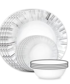Corelle dinnerware platesplates Arica 12-piece Dinnerware Set, Service for 4