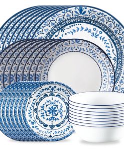 Corelle dinnerware platesplates Portofino 32-piece Dinnerware Set, Service for 8