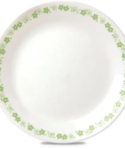 Corelle dinnerware platesplates Spring Blossom Green 10.25 Dinner Plate
