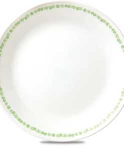 Corelle dinnerware platesplates Spring Blossom Green 8.5 Salad Plate