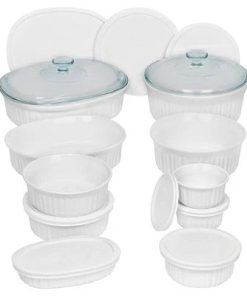 Corelle dinnerware platesplates French White Corelle 20-piece Bakeware Set