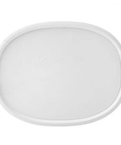 Corelle dinnerware platesplates French White Corelle Plastic Lid for 1.5-quart Oval Baking Dish