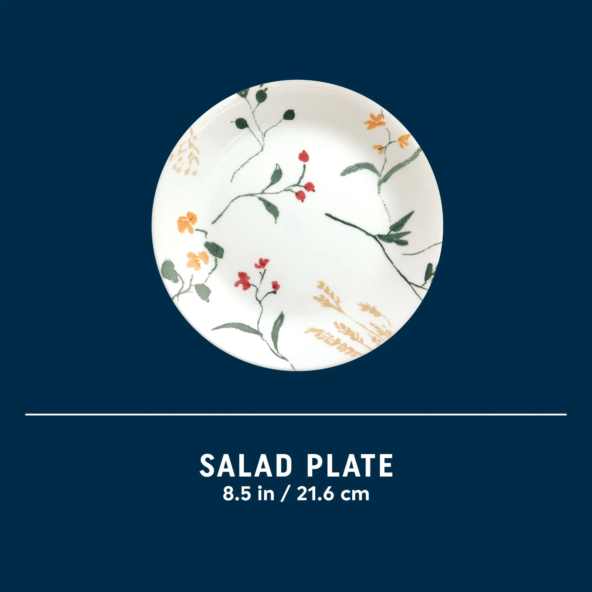 Corelle dinnerware platesplates Wildflower Scatter 8.5 Salad Plate - Image 5