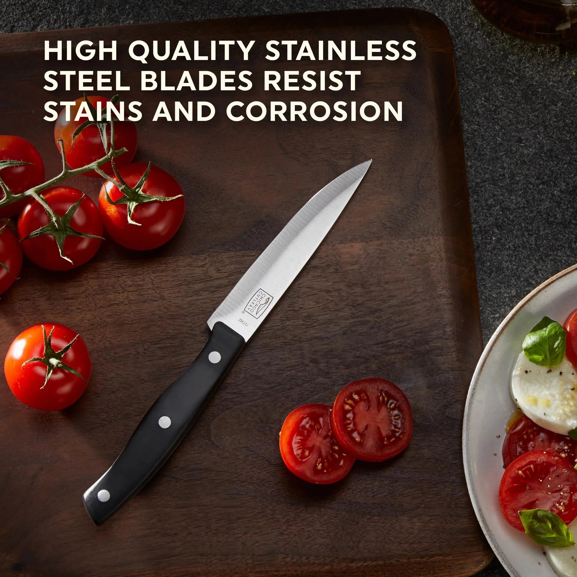 Corelle dinnerware platesplates Ellsworth 4-piece Steak Knife Set - Image 4