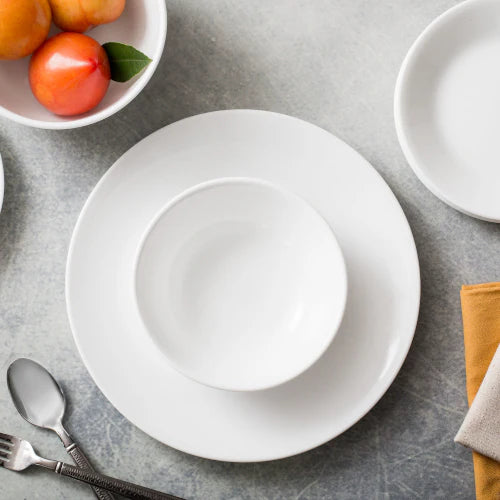 Corelle dinnerware platesplates Winter Frost White 20-piece Dinnerware Set, Service for 4 - Image 3
