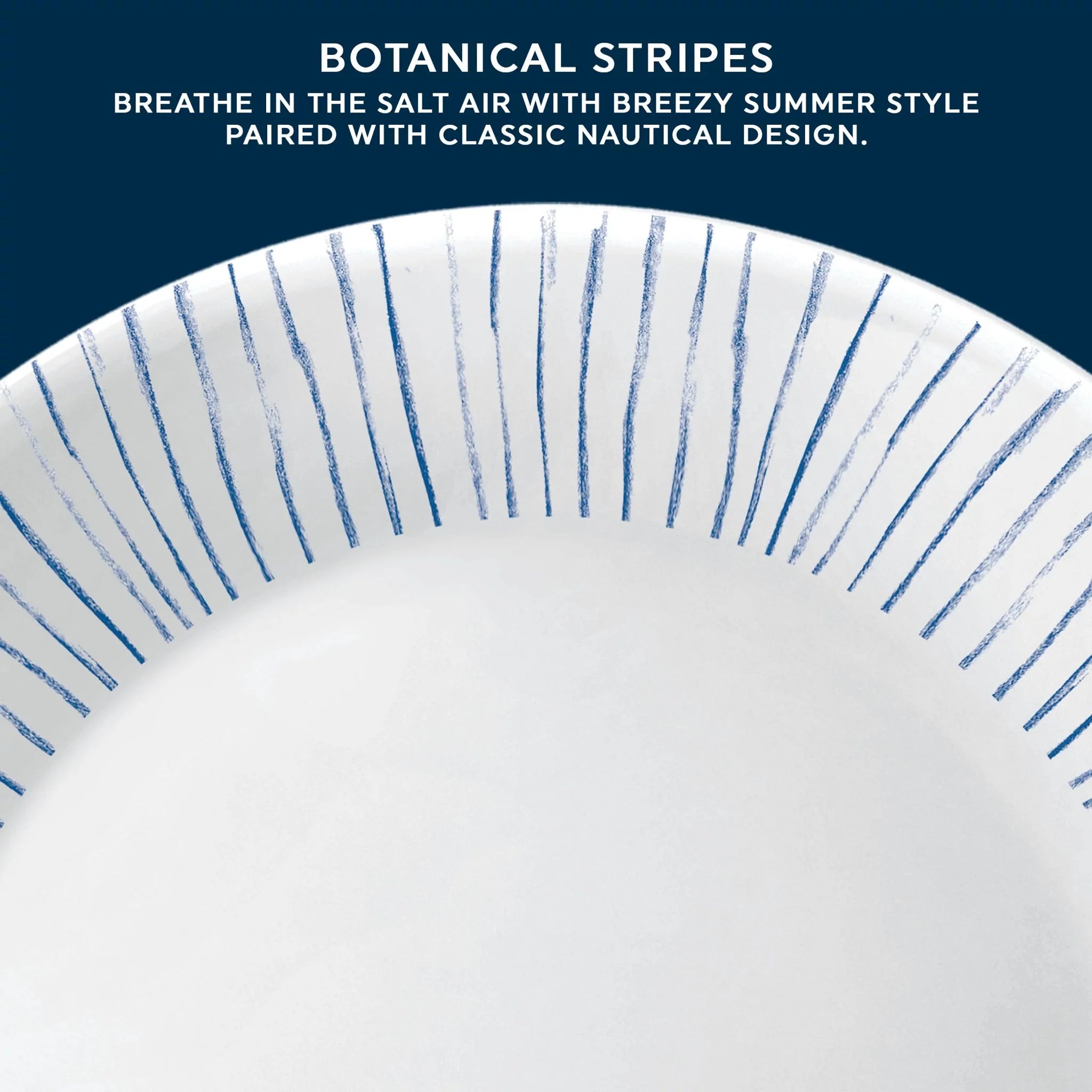 Corelle dinnerware platesplates Botanical Stripes 10.25 Dinner Plate, 6 pack - Image 2